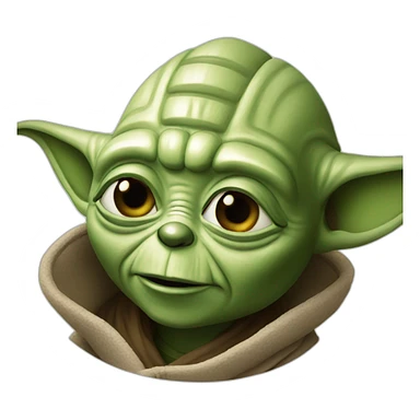 a facetime call with yoda sticker
