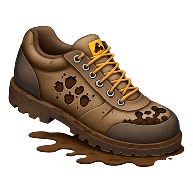 shoe print   sticker