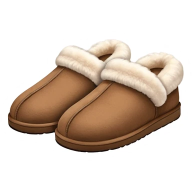 Fluffy Ugg House Slippers sticker