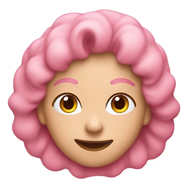 corazón rosa pastel  sticker