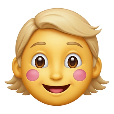 flying face emoji with joyful expression sticker
