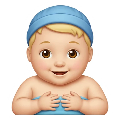 Fat 300ib baby sticker