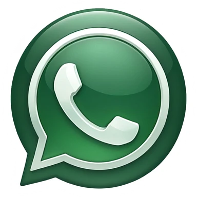 WhatsApp logo sticker