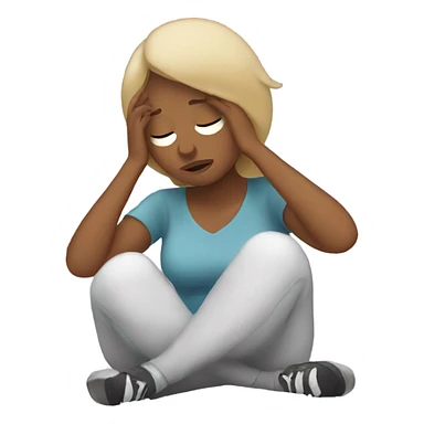 Mom exhausted  sticker