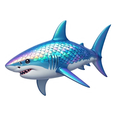 beauty shark sticker