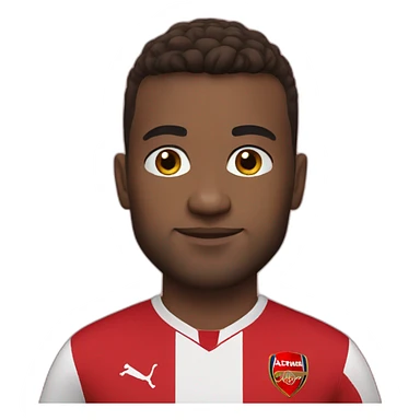 Arsenal player sticker