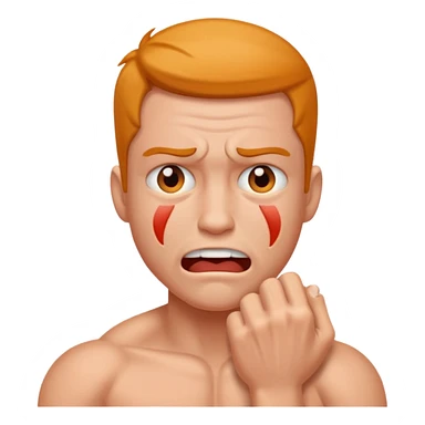 dolore muscolare sticker