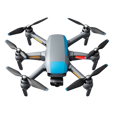 Emoji d’un drone dji mini 4 pro sticker