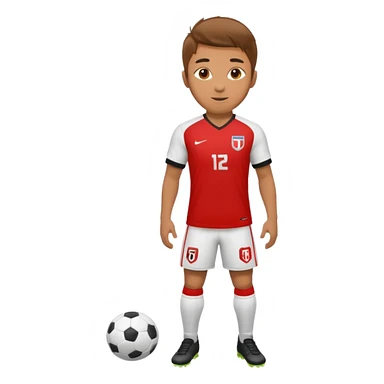 midfielder   in soccer  sticker
