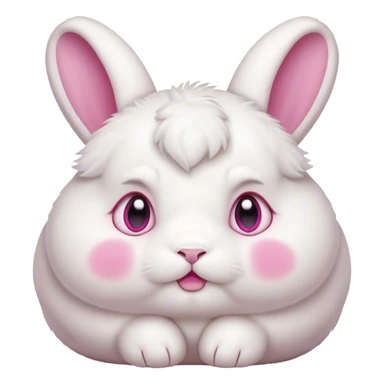 chubby bunny sticker