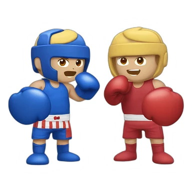 faixa do muay thaiazul claro com pontas vermelhas sticker