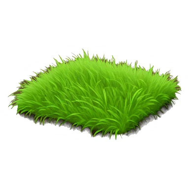 Dirt block with grass on the top sticker