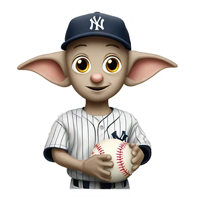 dobby with New York yankees ap sticker