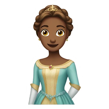 la princesa bella sticker