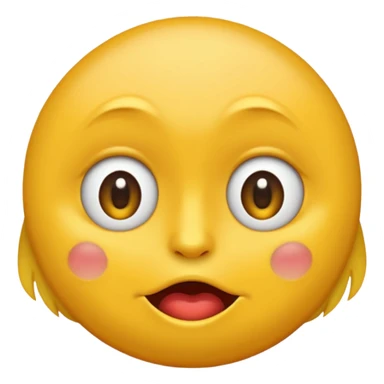 Un emoji heureux qui fait peur sticker