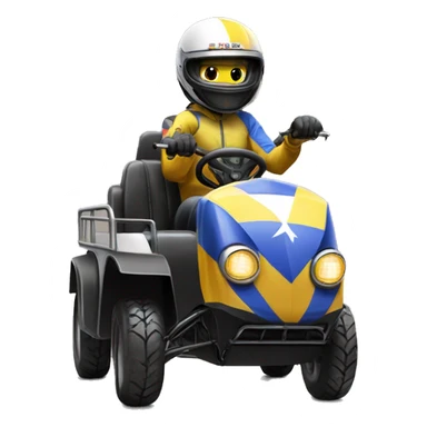 Extreme racing Tuk tuk cross kart  sticker