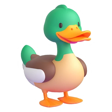 Duck sticker