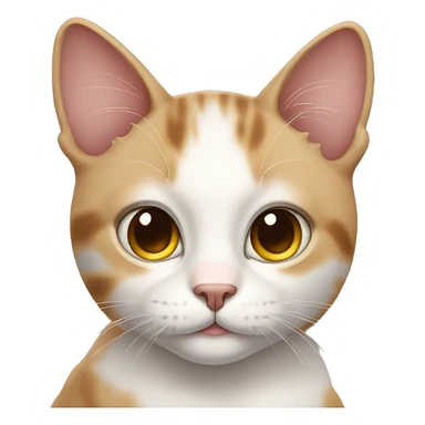 Beautiful Skin cat  sticker