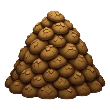 lion poop sticker