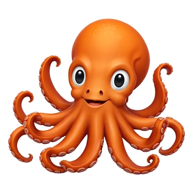 happy octopus sticker