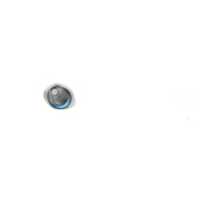 Long haired white exotic Kitten sticker