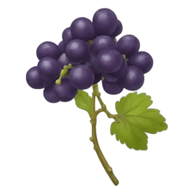 Fleur de raisin sticker