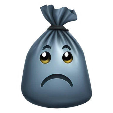 wet money bags sticker