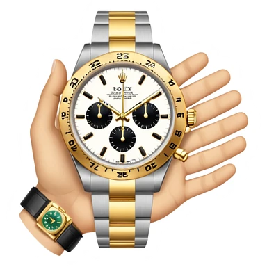 Rolex omoji hyr bu değil sadece el onu istiyorum böyle değil  sticker