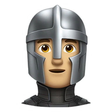 Arthur the cyber knight sticker