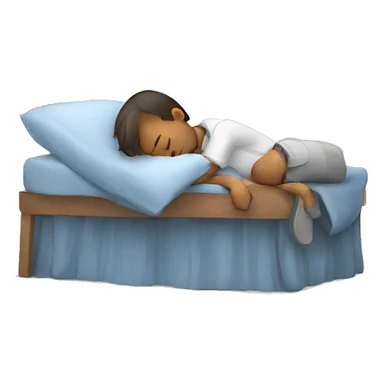 exhausted person sticker
