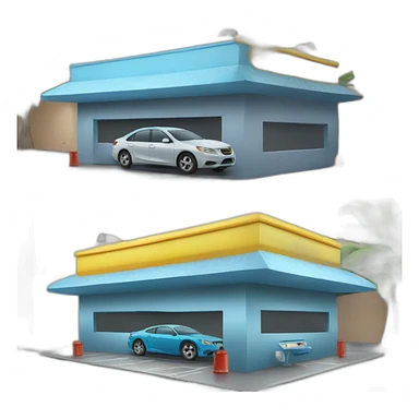 selfwash on top and carwash on bottom sign sticker