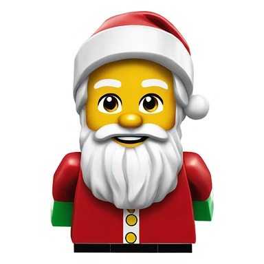 Lego Santa sticker