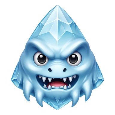 ice monster sticker