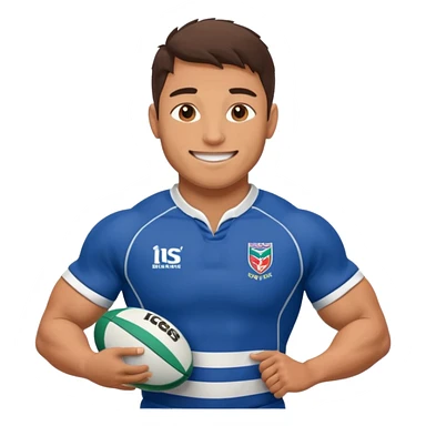 Joueur de rugby sticker