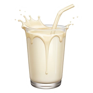 A splash of milk sticker