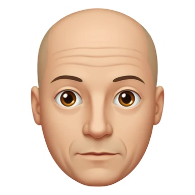 a bald man, Eli Ben-Sasson sticker