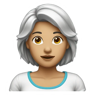 Femme qui soulève des poids  sticker