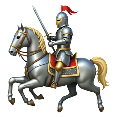 Medieval Cavalry sticker
