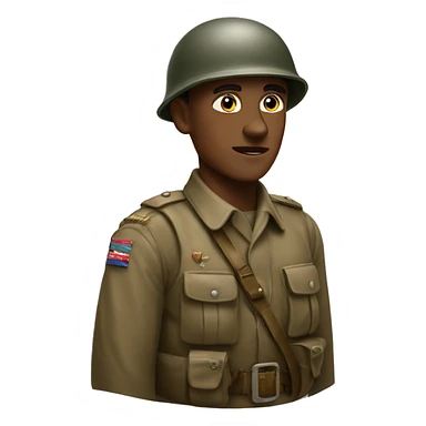 Soldier of ww2 sticker