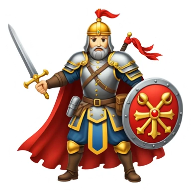 generate emoji based on Matejko Battle of Grunwald sticker