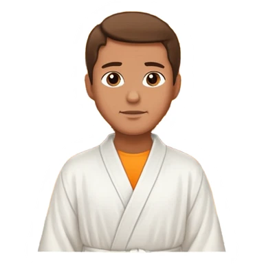 Man at temple sticker