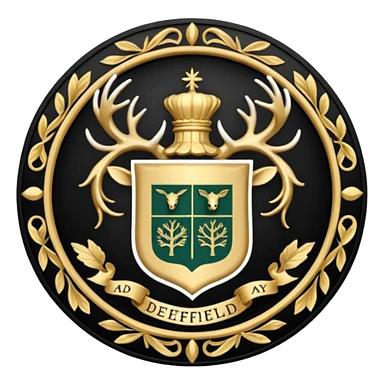 deerfield academy seal sticker