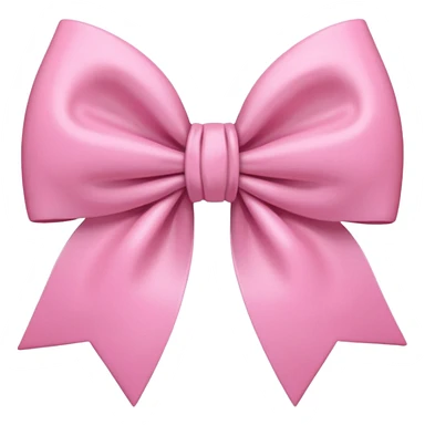 Pink coquette aesthetic bow pale sticker