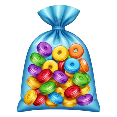 bag of sweets
 sticker