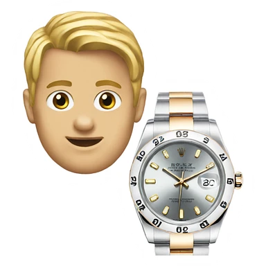 Rolex emoji sticker