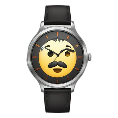 barber watch in smartphone sticker