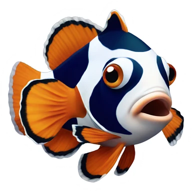 Clownfish sticker