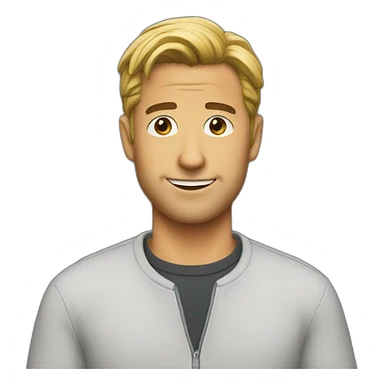 joe from friends sticker