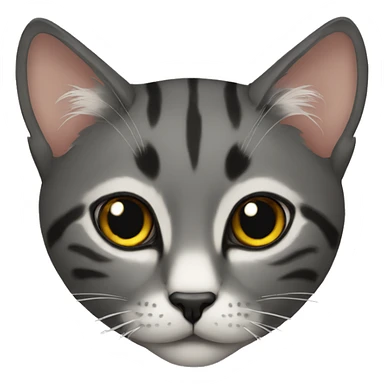 Cat therian black sticker