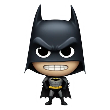Batman in the style of Tim Burton sticker